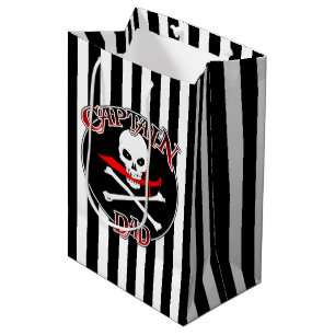 Moyen Sac cadeau Capitaine Papa