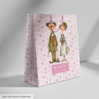 Sac cadeau Couple Mariage Quirky Humour personnali