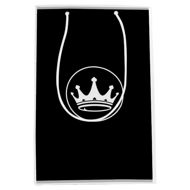 Moyen Sac cadeau Couronnes (Devant)