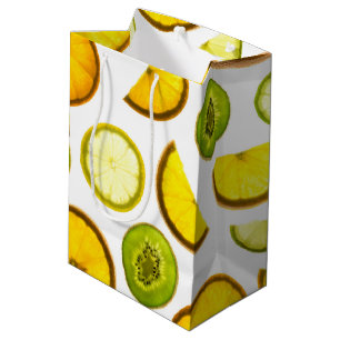 Moyen Sac cadeau de fruits citriques
