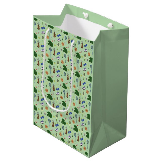Moyen Sac Cadeau de Golf – Le Cadeau Parfait (Devant Angle)