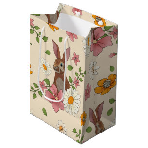 Moyen Sac cadeau de mars Hare