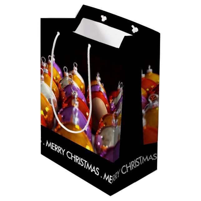 Moyen Sac cadeau de Noël ou de Pâques (Dos Angle)