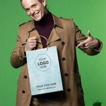 Sac Cadeau d'Entreprise Moderne Minimaliste