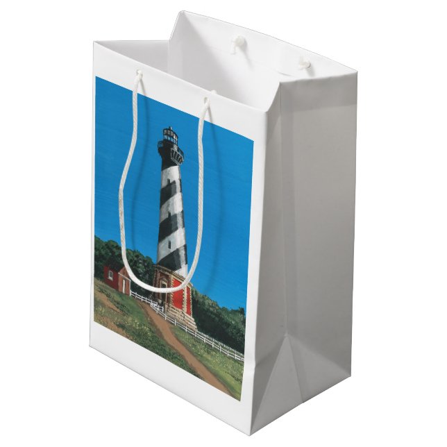 Moyen Sac cadeau du phare de Cape Hatteras (Dos Angle)