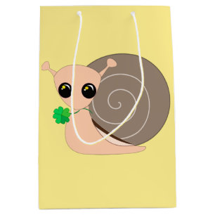 Moyen Sac cadeau escargot mignon