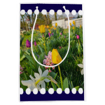 Sac cadeau Floral personnalisé