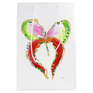 Moyen Sac cadeau Groth Butterfly.