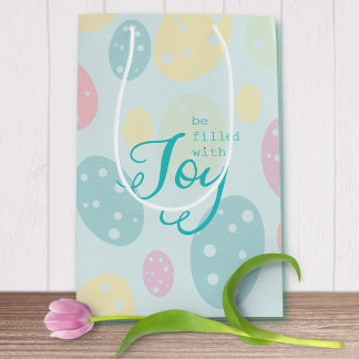 Moyen Sac cadeau Pâques Joie