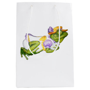 Moyen Sac cadeau photo pour grenouille animal carrousel