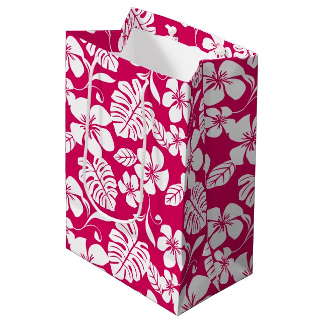 Moyen Sac cadeau PINK BIKINI (STRAWBERRY RED) (Devant Angle)