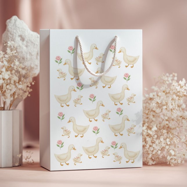 Moyen Sac cadeau Silly Goose (Créateur téléchargé)