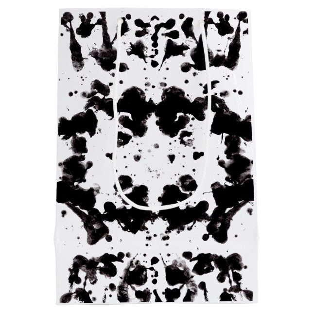 Moyen Sac cadeau Splatter (Dos)