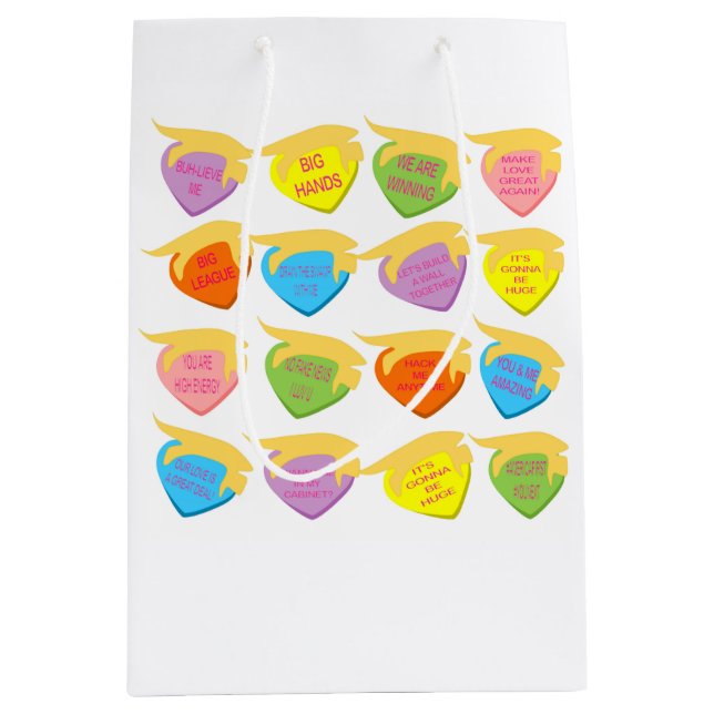 Moyen Sac cadeau Trumpkin Lovin' (Devant)