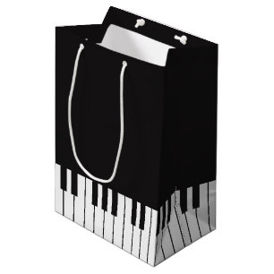 Moyen Sac de cadeau de clavier de piano