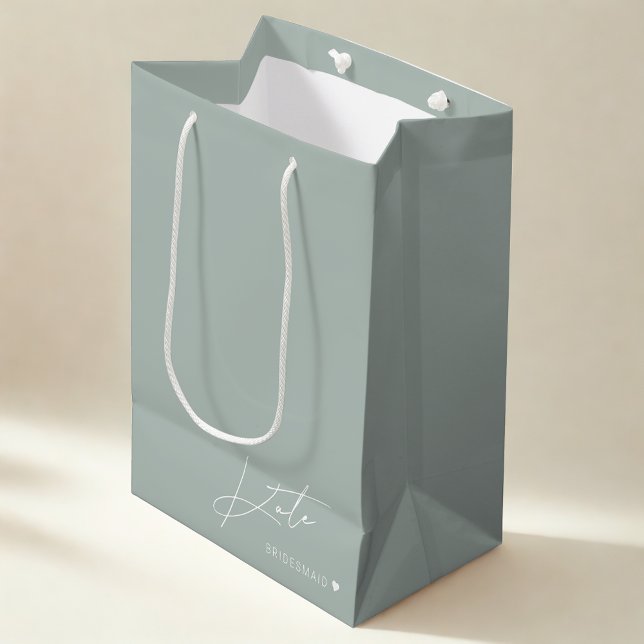 Moyen Sac de cadeau de demande demoiselle d'honneur Mode (Créateur téléchargé)