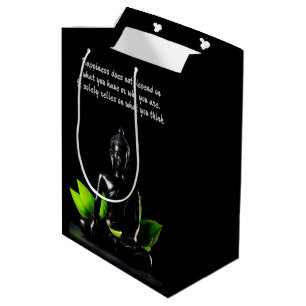 Moyen Sac de cadeau de la citation 4e de Bouddha