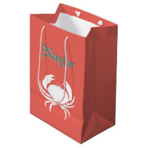 Sac de corail personnalisé de cadeau d'impression