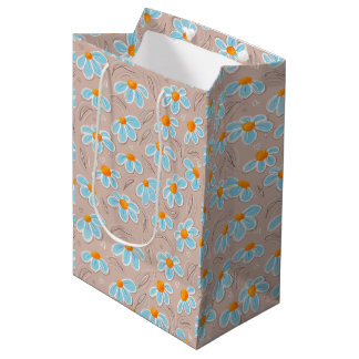 Moyen Sac de fleurs cadeau joyeuses