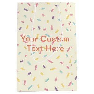 Moyen Sac en papier personnalisé, Sac en papier cadeau p