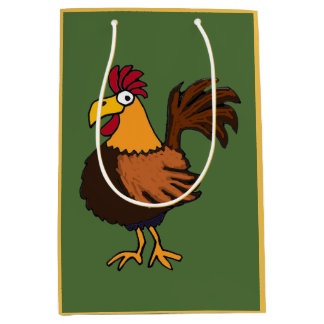 Moyen Sac génial de cadeau de coq