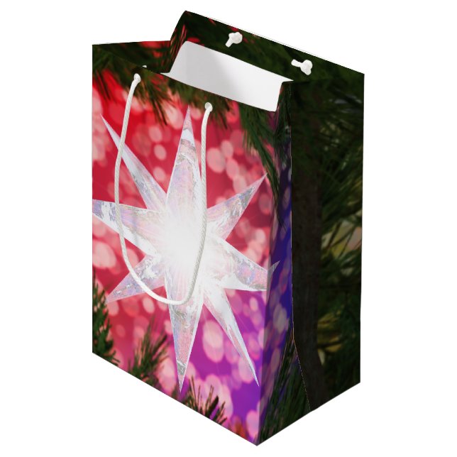 Moyen Tout Est Bright Cadeau Sac (Devant Angle)