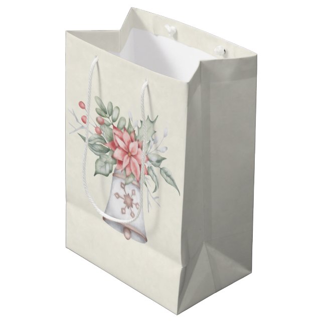Moyen Vacances Classique Un Sac Cadeau (Devant Angle)