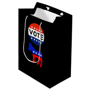 Moyen Voter un sac cadeau démocrate