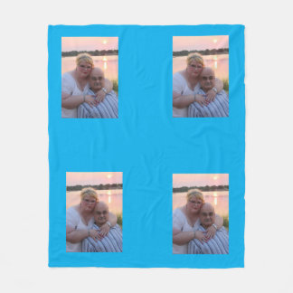 Moyenne couverture en polaire personnalisée