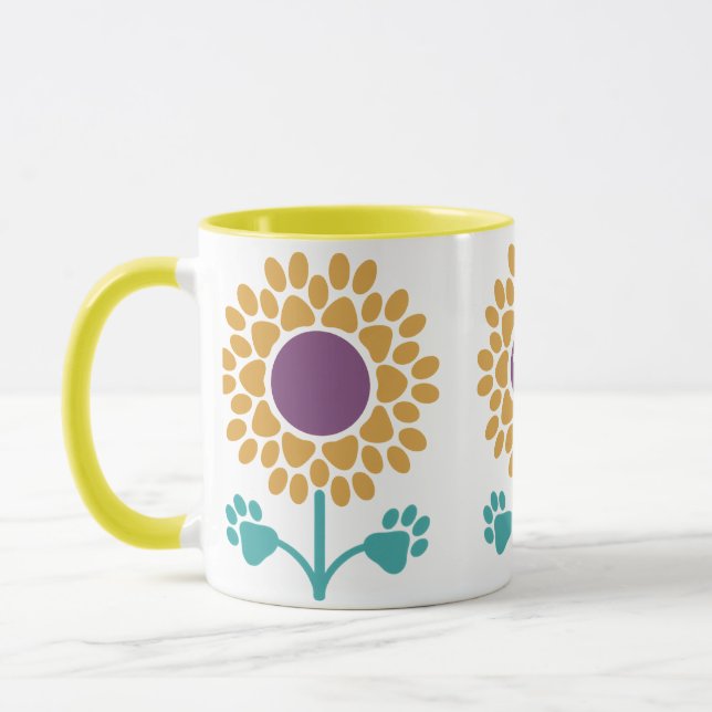 MPA Sunflower Coffee Mug (Gauche)