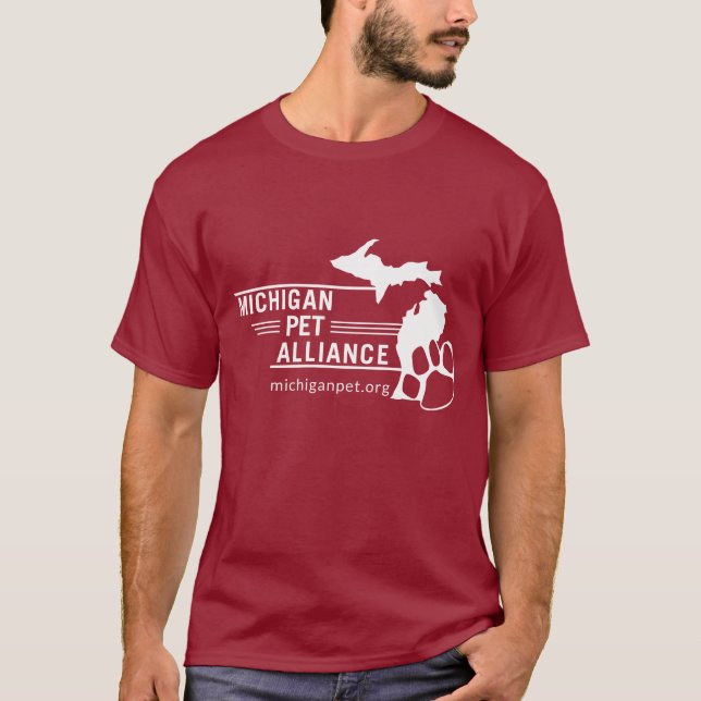 MPA T-shirts de base pour hommes de couleur vive (Devant)