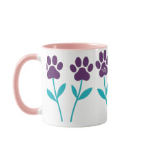 MPA Tulip Empreintes de pattes de cafés Mugs