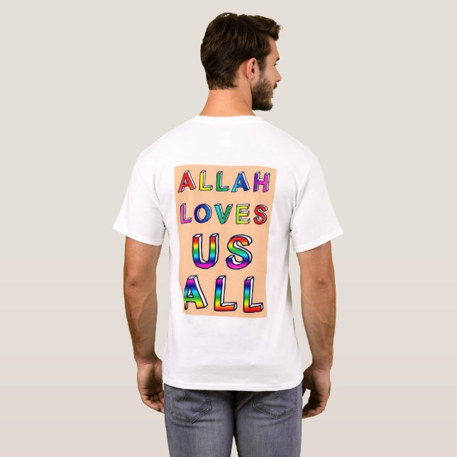 MPV - Allah nous aime tout le T-shirt (Dos entier)
