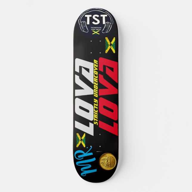 MR LOVA LOVA  8 1/2" Planche de Skateboard (Recto)