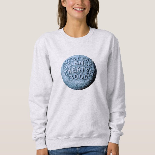MST3K Moon Sweatshirt (gris cendré) (Devant)