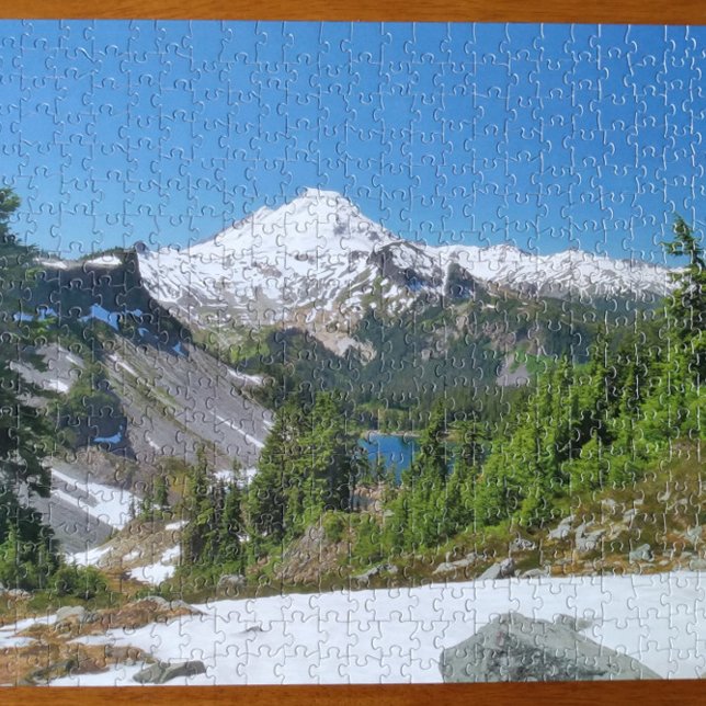 Mt. Baker et Alpine Lake Photo Puzzle (Créateur téléchargé)