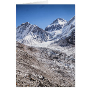 Mt Everest et camp de base en montagne de