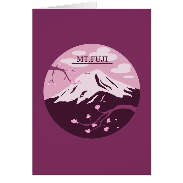 Mt. Fuji (rose) (Devant)