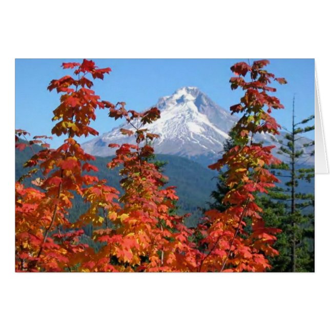 Mt Hood à l'automne (Devant horizontal)