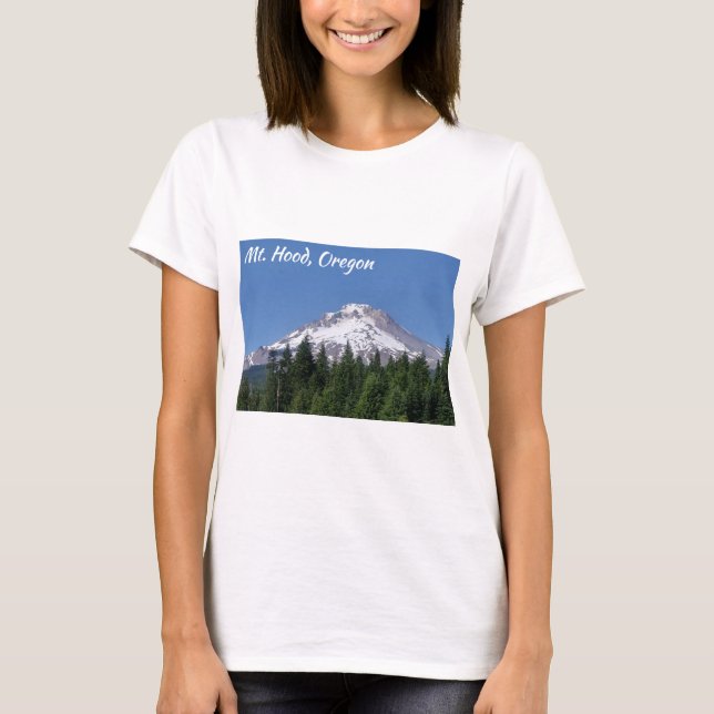 Mt Hood du T-shirt du bol de ski Mount Hood (Devant)