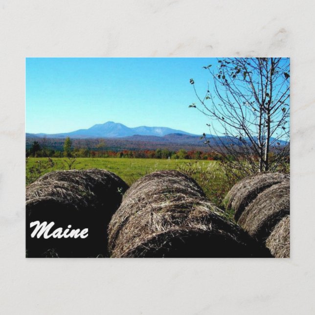 Mt. Katahdin, MOI. Carte postale (Devant)