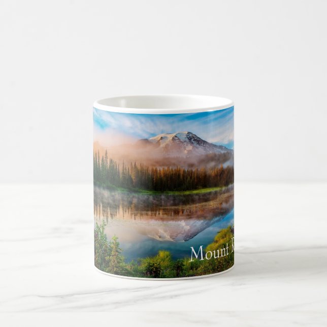 Mt. Rainier Mug à café (Centre)