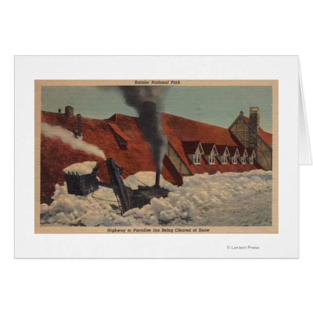 Mt. Rainier, WA - Paradise Inn (Devant horizontal)