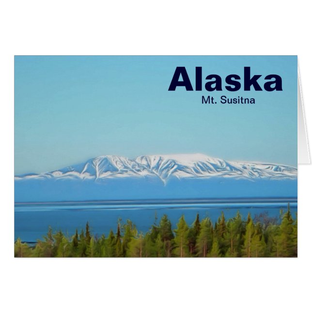 Mt. Susitna (Devant horizontal)