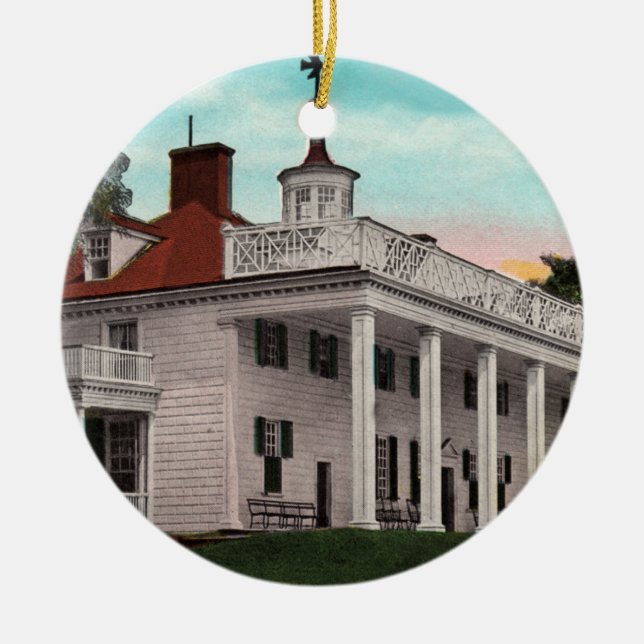 Mt. Vernon Ornement Vintage (Devant)