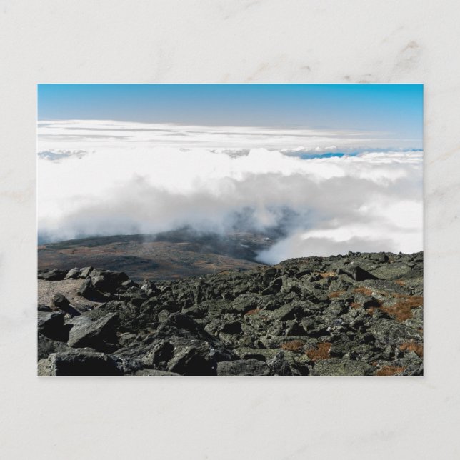 Mt Washington Summit Carte postale Rocky Terrain (Devant)