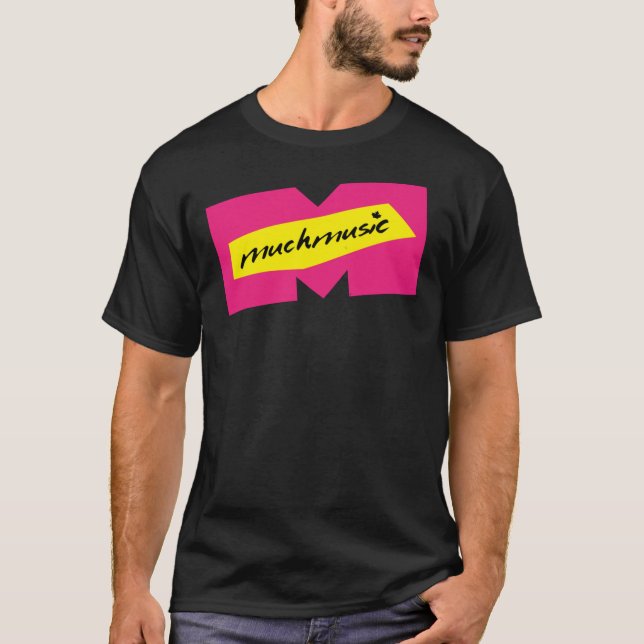 MUCH MUSIC RETRO LOGO Classic T-Shirt (Devant)