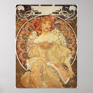 Mucha 2 - 1890 - Affiche en détresse