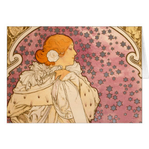 Mucha Art nouveau femme beauté
