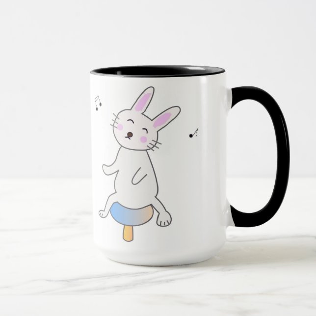MUG うさぎのマグカップ (Droite)